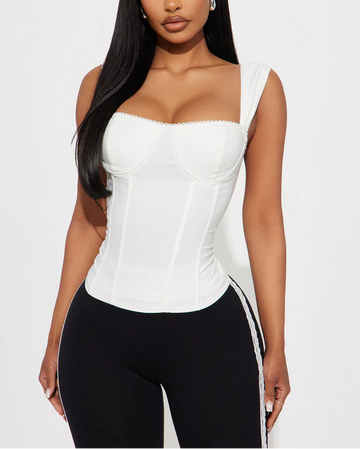 Corset Top in White